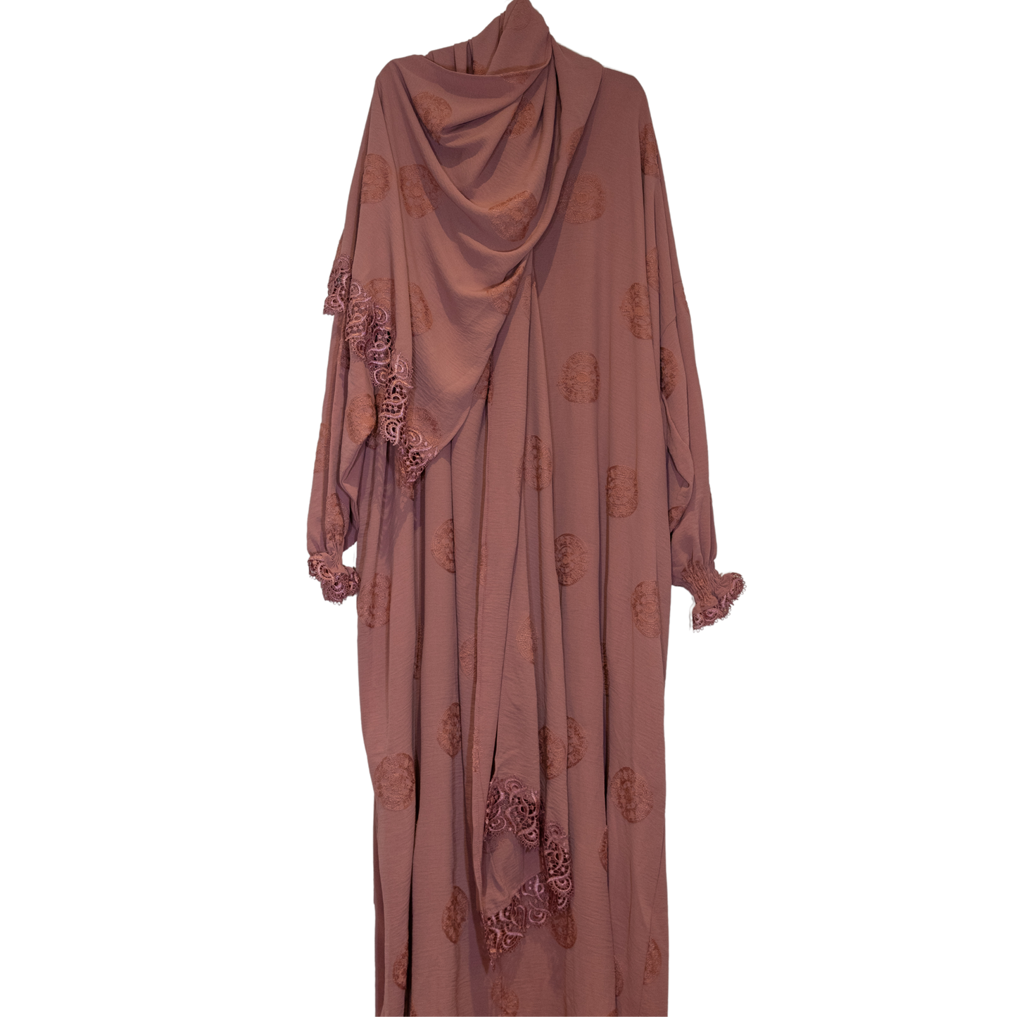 Circle Design Abaya