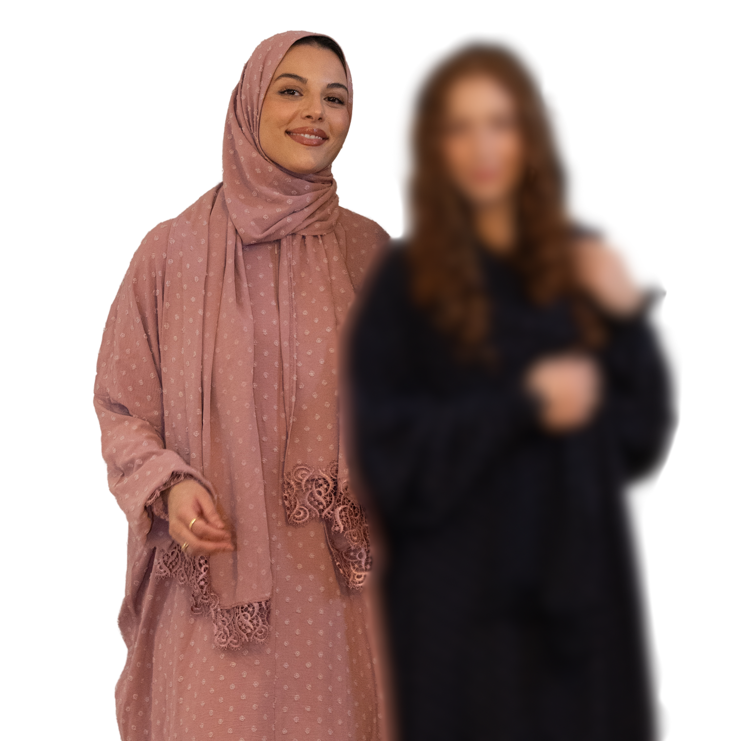 Dotted Abaya