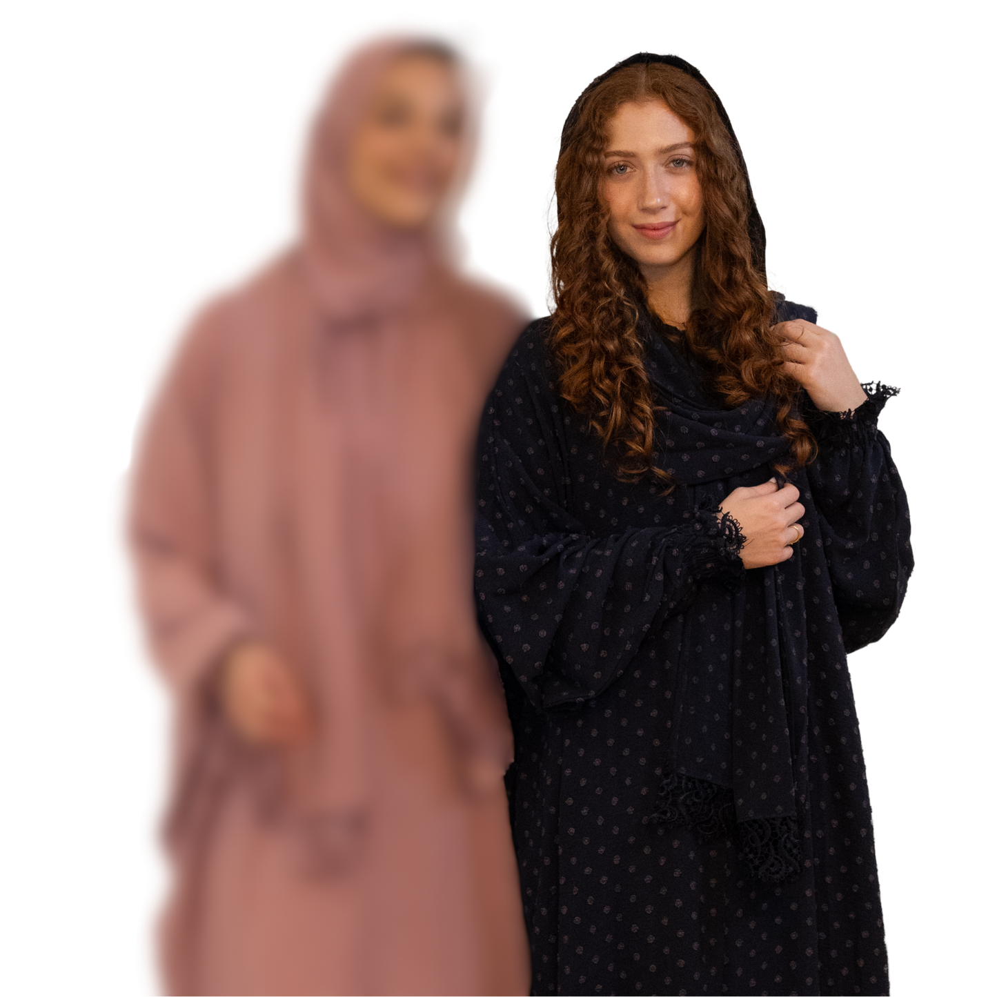 Dotted Abaya